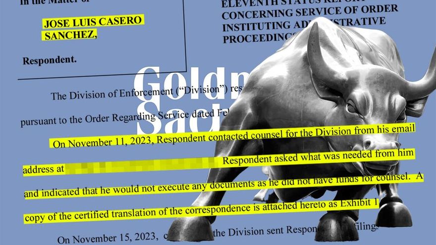 Habla el español acusado por EEUU de apropiarse de miles de euros en Goldman Sachs: "No tiene fondos para un abogado"