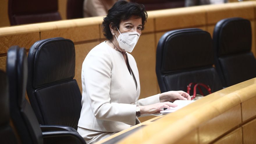 La ministra de Educación, Isabel Celaá.