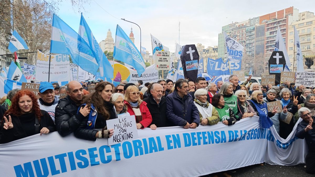Hugo Yasky y Cachorro Godoy, los dos líderes de las CTA