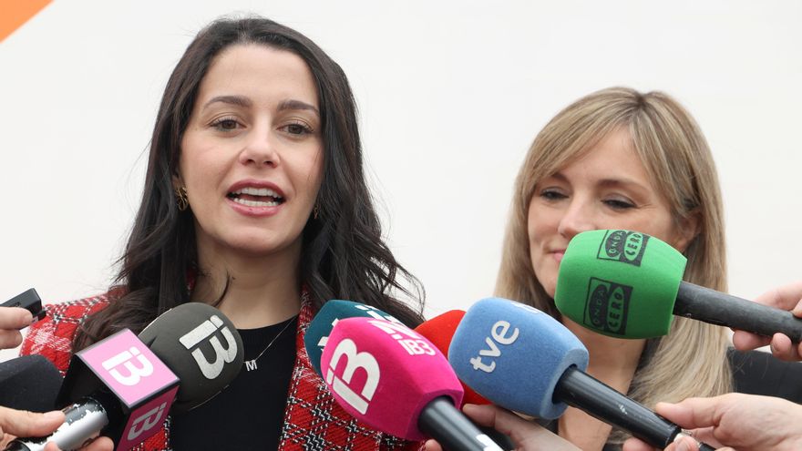 La presidenta de Ciudadanos, Inés Arrimadas
