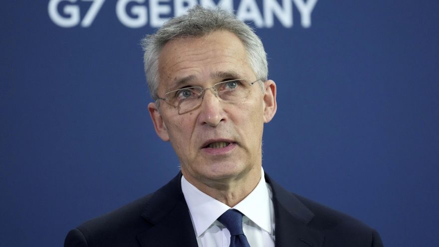 Stoltenberg reitera en Berlin la solidaridad de la OTAN con Ucrania EFE/EPA/Michael Sohn / POOL