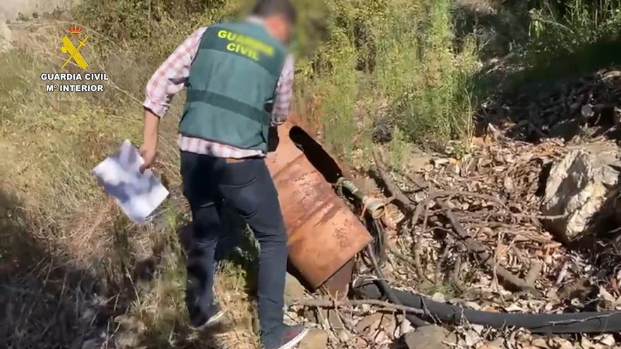 250 pozos y 13 millones de euros en agua:  la operación en Málaga contra el riego ilegal de aguacate y mango