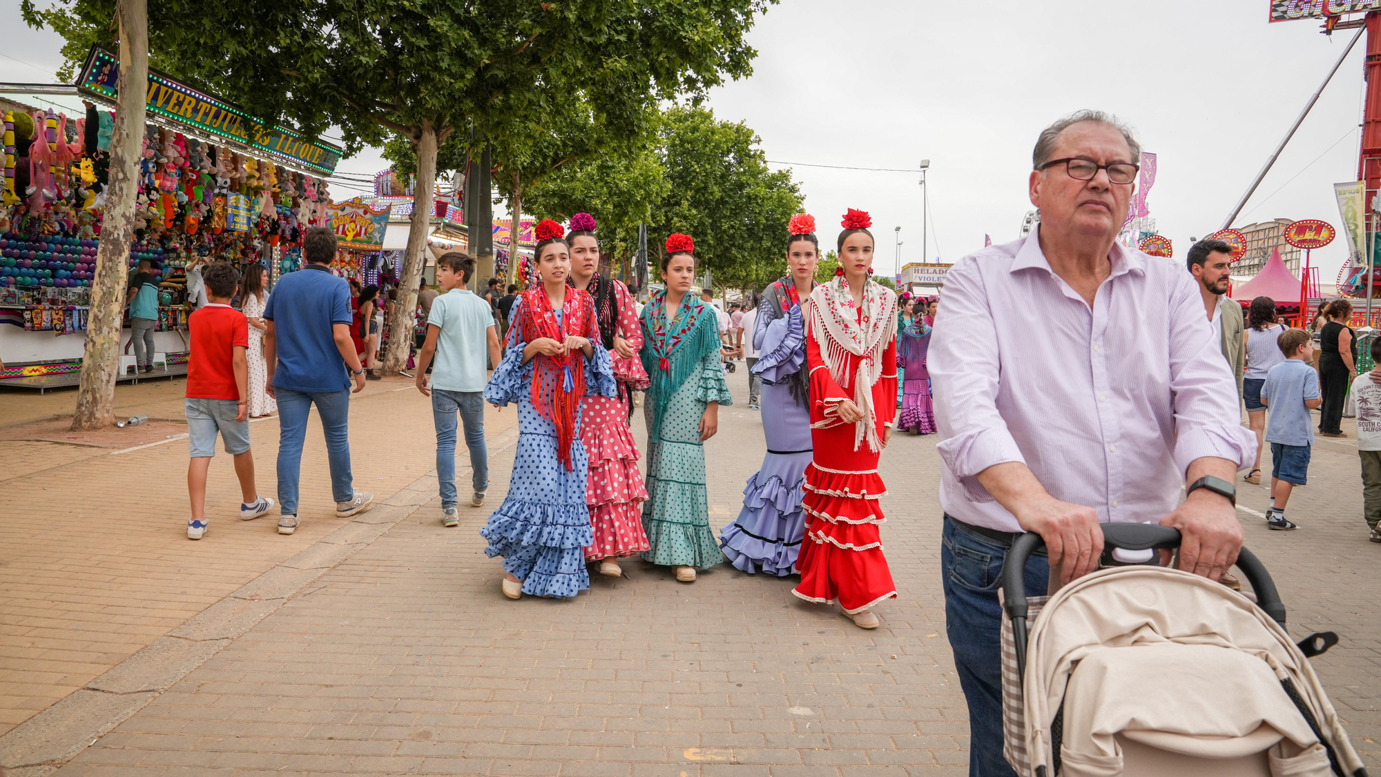 Ambiente del domingo de feria