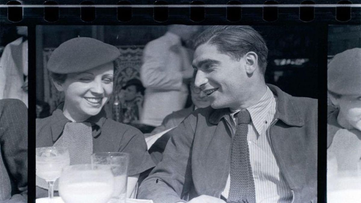 Gerda Taro y Andre Friedmann.