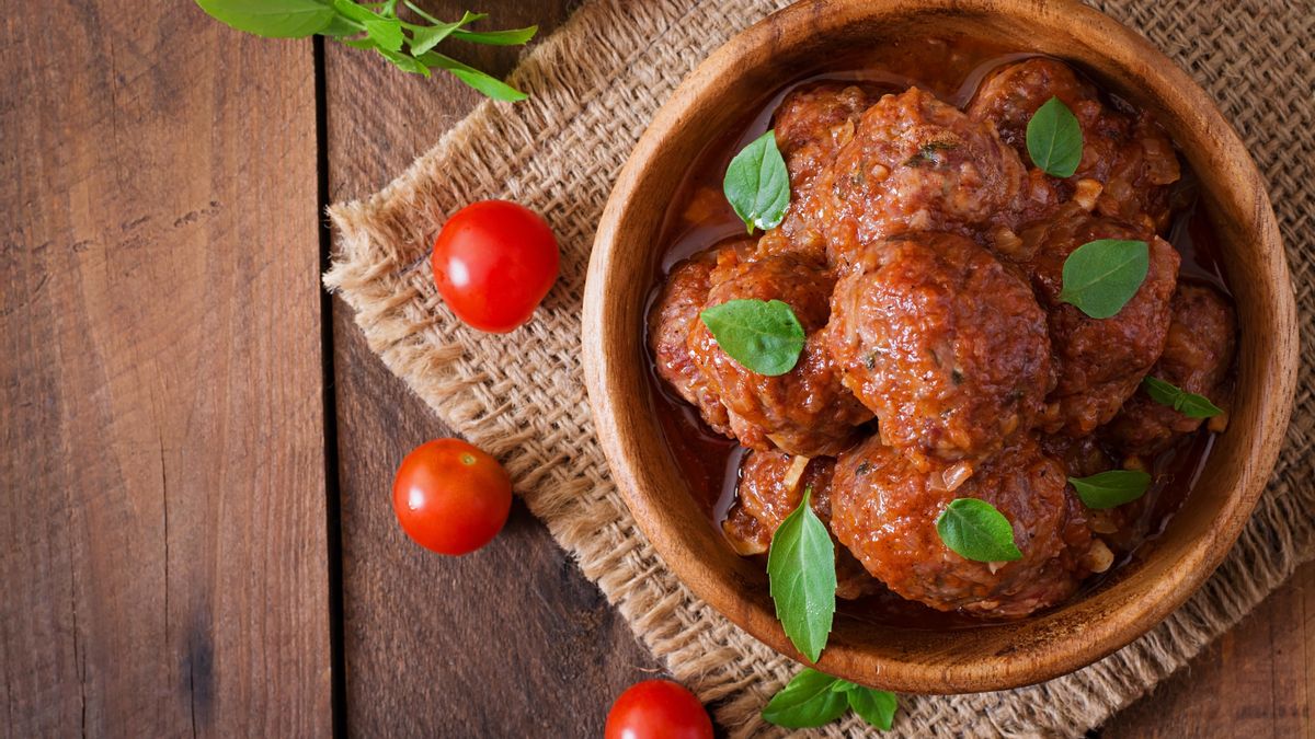 Albóndigas en salsa de tomate