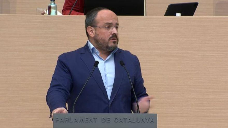El diputado del PP en el Parlament Alejandro Fernández