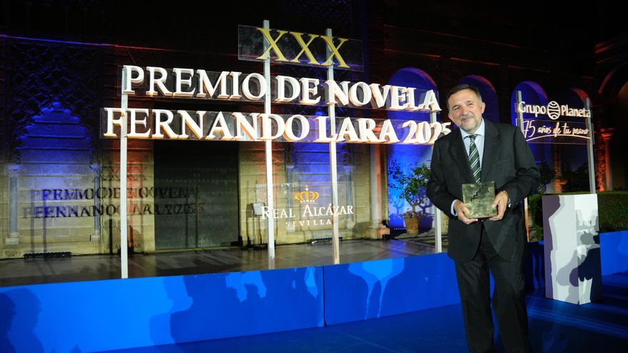 El ganador del XXX Premio Fernando Lara, Sergio Vila-Sanjuán.
