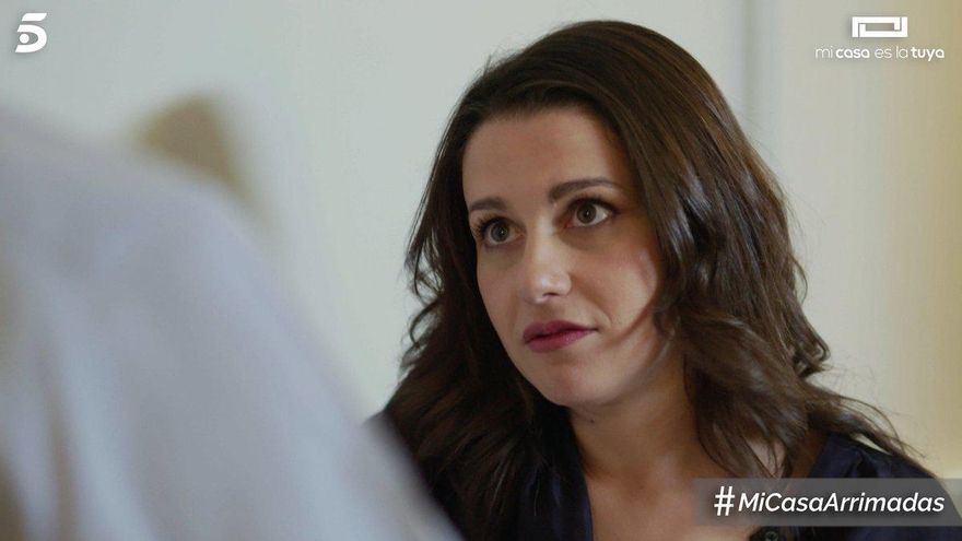 Inés Arrimadas hablando con Bertín Osborne