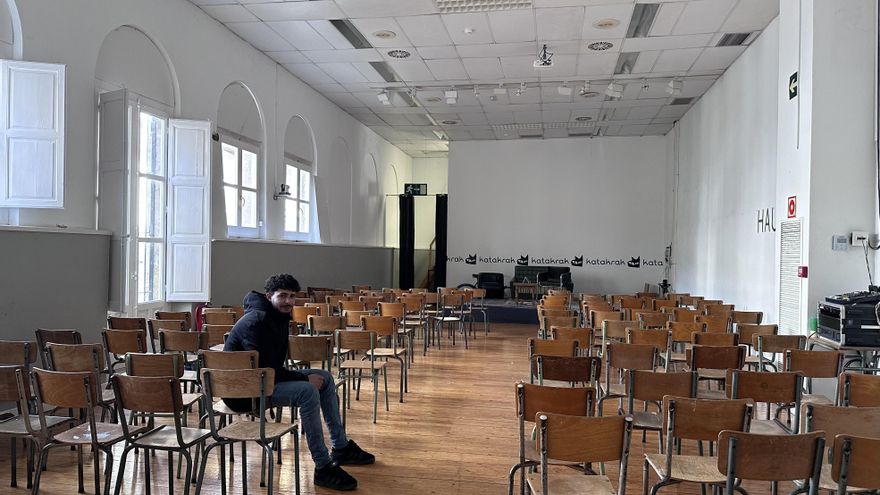 Dar Etxea, un cobijo para jóvenes magrebíes en las frías noches de invierno en Pamplona