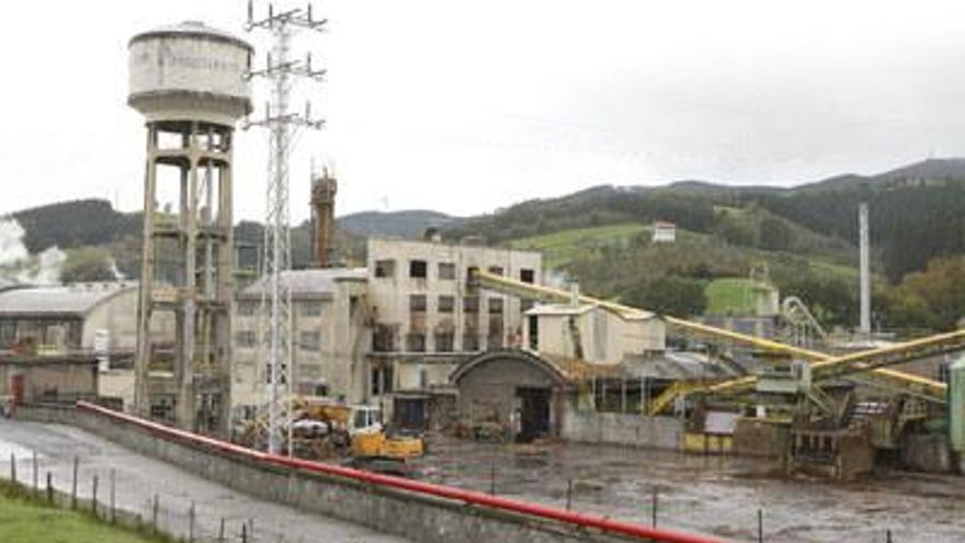 Vista de las instalaciones de la fábrica Pastguren en Zalla.