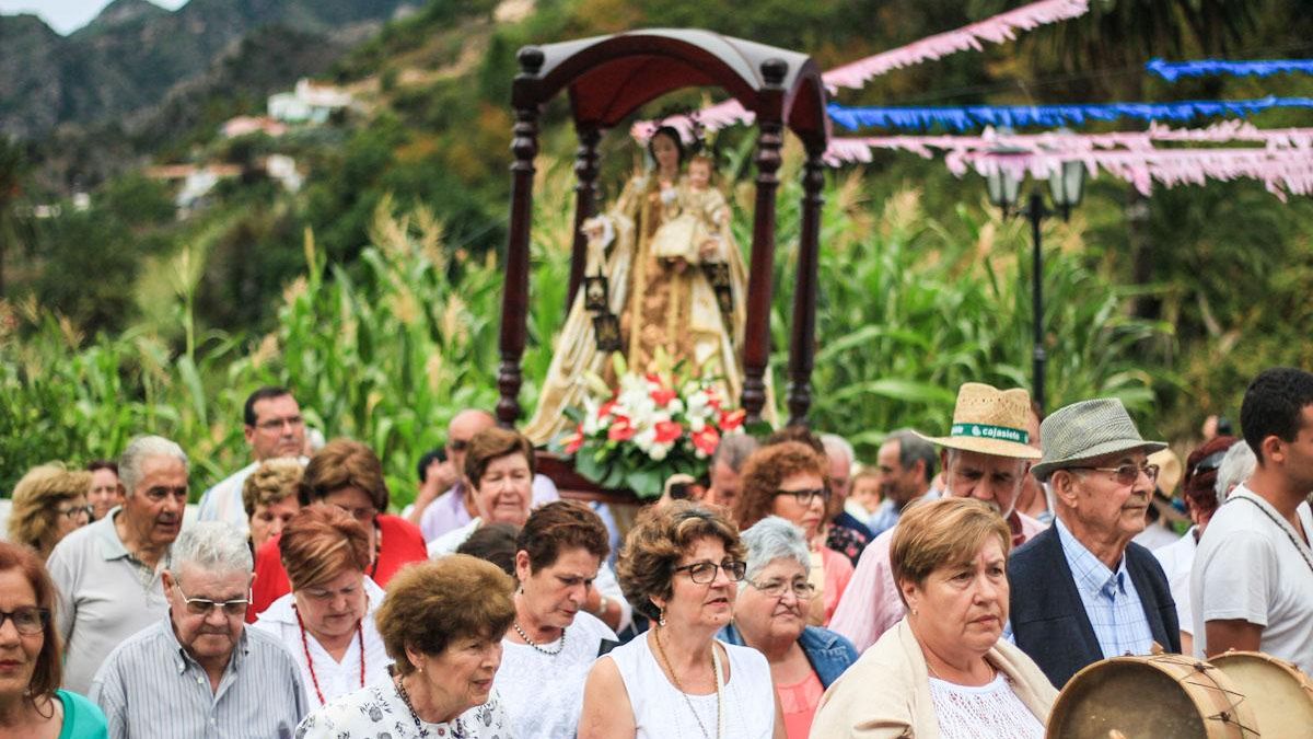 Fotogalería | Procesión del Carmen en Vallehermoso