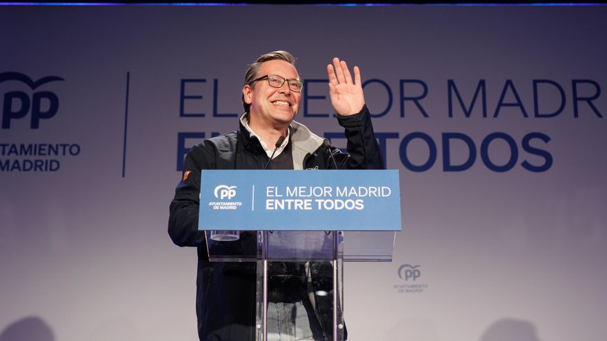 El secretario general del PP de Madrid, Alfonso Serrano.