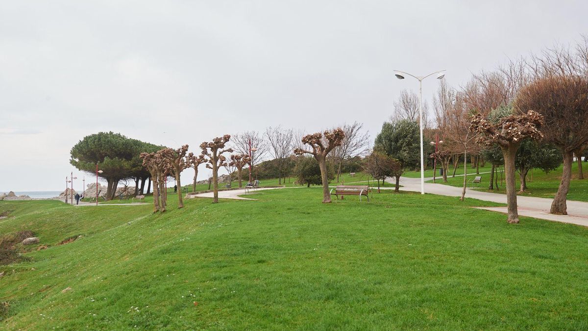 Vista del Parque Cotolino donde han detenido a los menores
