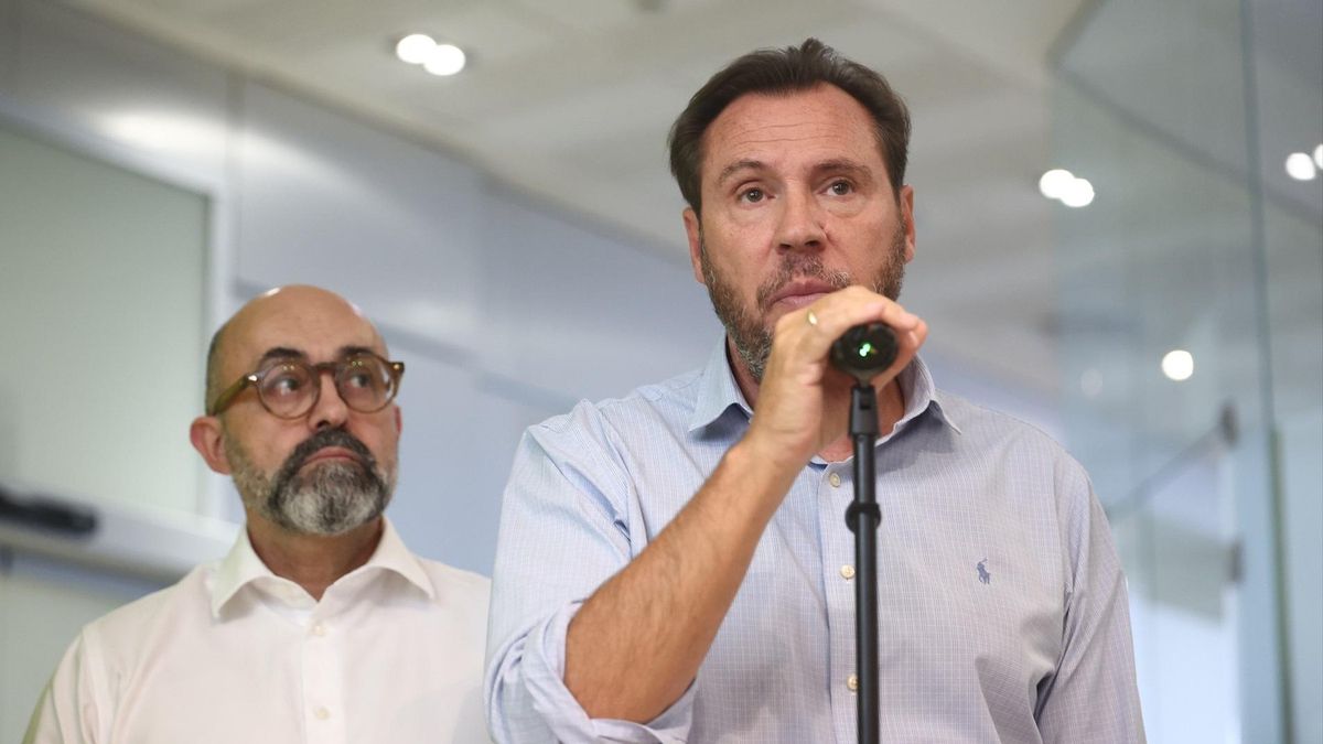 El ministro de Transportes y Movilidad Sostenible, Óscar Puente