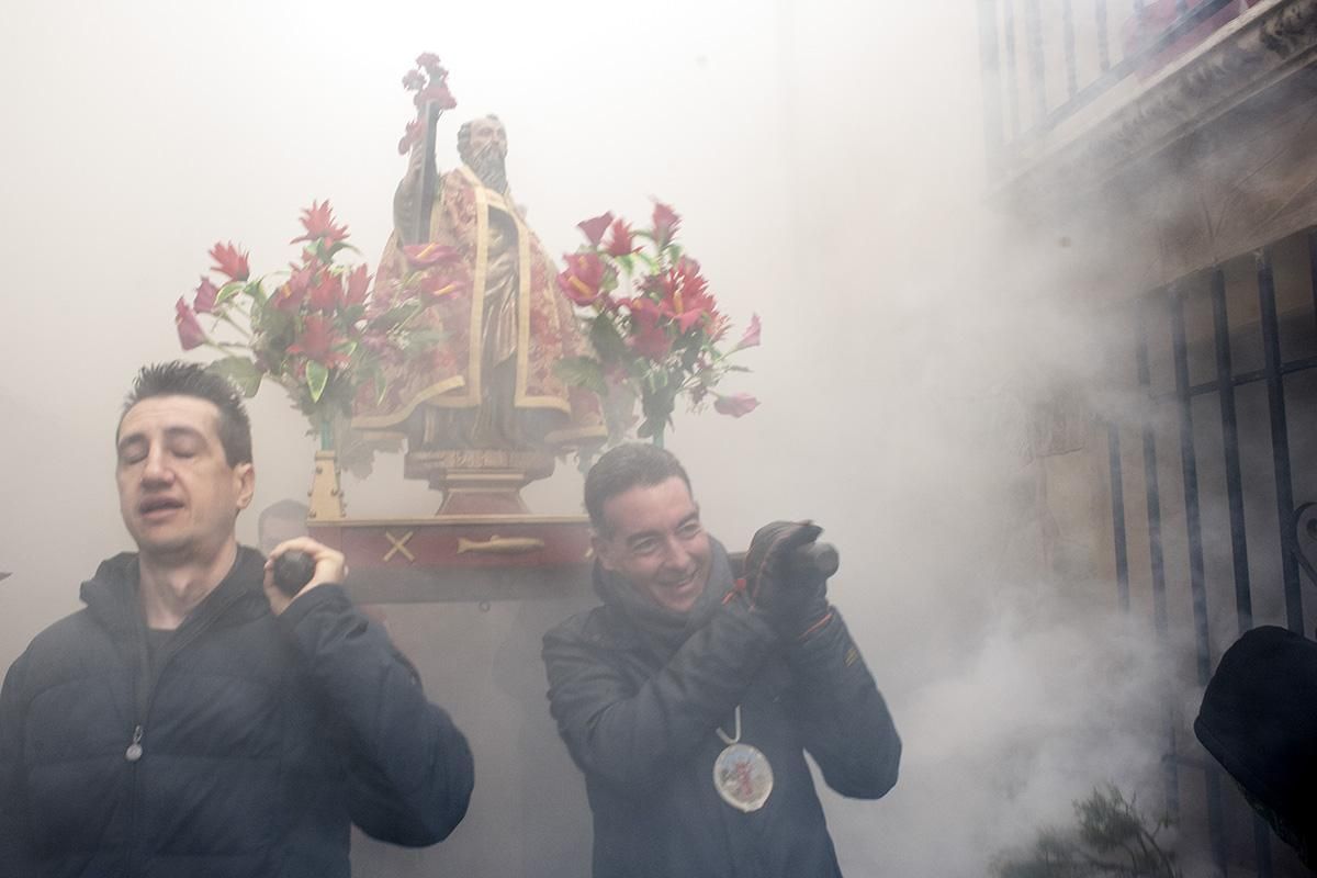 Procesión del humo en Arnedillo (La Rioja)