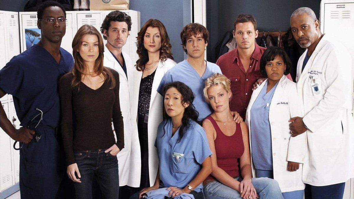 Reparto principal de la primera temporada de 'Anatomía de Grey'