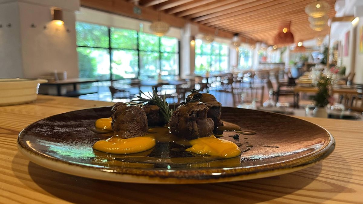 Uno de los platos de caza de la carta