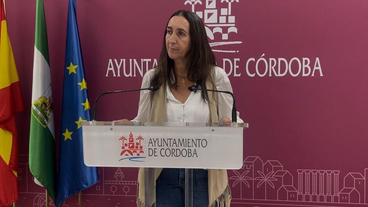 La portavoz del grupo de Vox en el Ayuntamiento de Córdoba, Paula Badanelli
