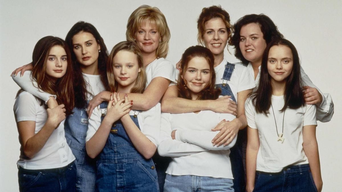 Demi Moore, Melanie Griffith y el resto del reparto 'Amigas para siempre'
