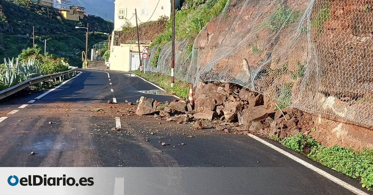 El Cabido insiste en el peligro de subir a la cumbre de Gran Canaria por riesgo de desprendimientos tras las intensas lluvias