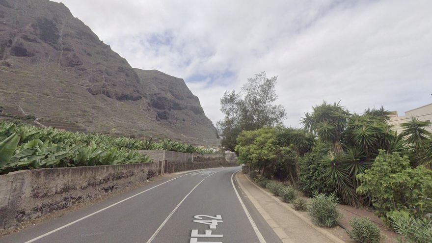 Fallece un ciclista en un accidente en Los Silos