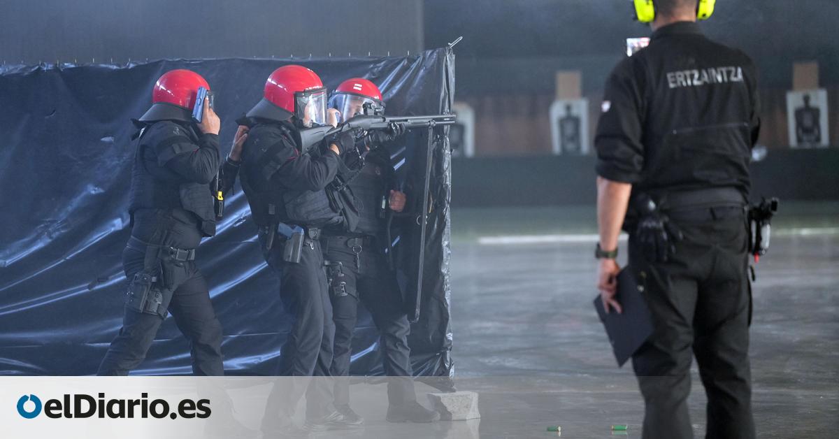 La Ertzaintza forma a la 'Guanchancha': la Policía canaria acude a la academia de Arkaute para continuar su despliegue