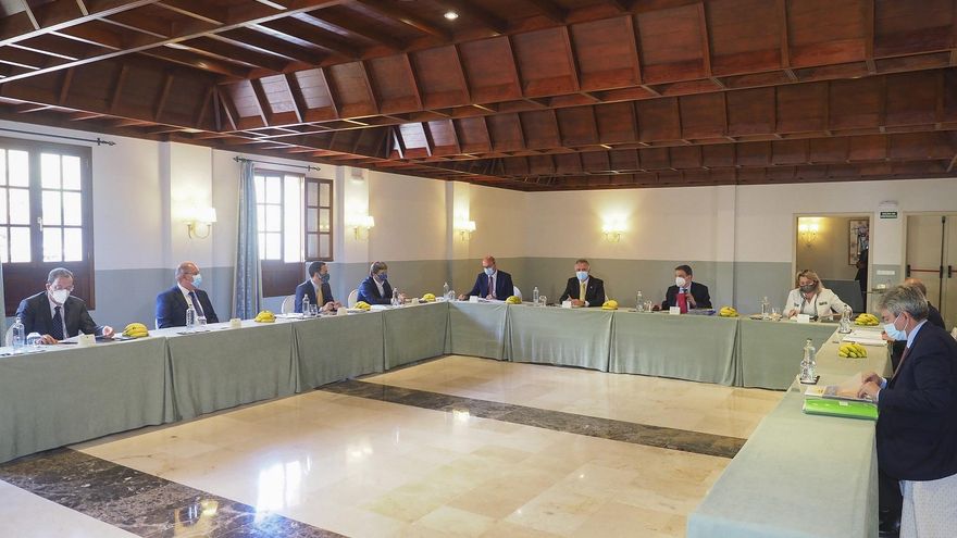Gobierno de Canarias, Ministerio de Agricultura y Asprocan acercan posturas sobre cómo regular el plátano dentro de la nueva Ley de Cadena Alimentaria
