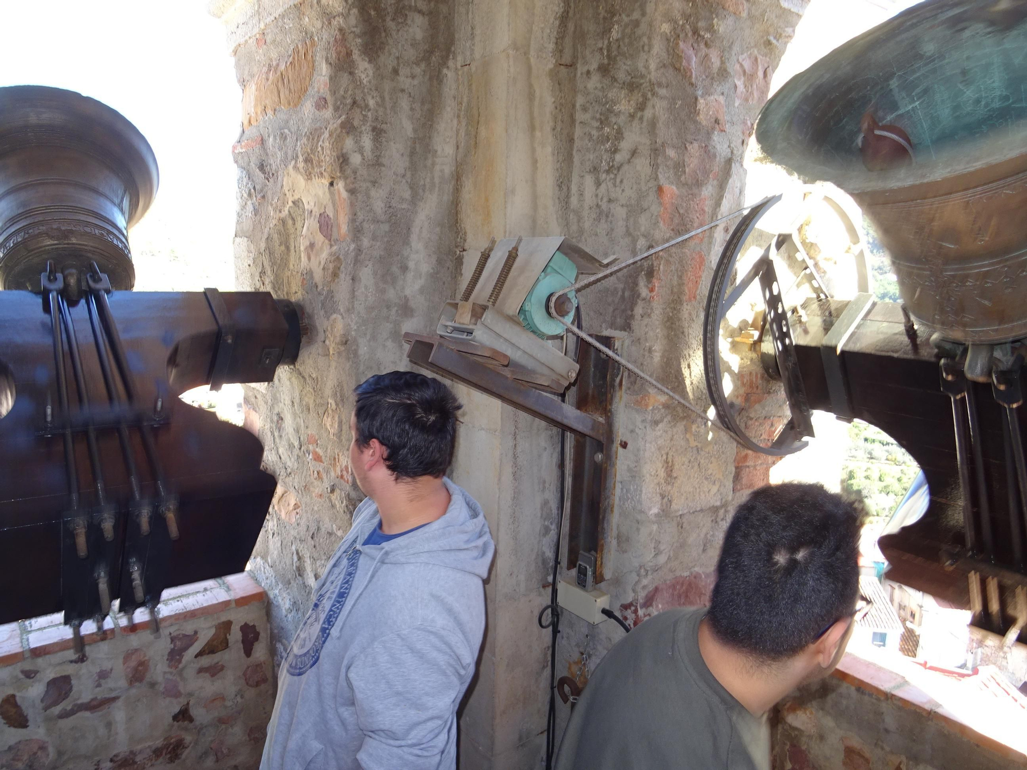 Volteo de campanas en el 23 Encuentro de Campaneros Valencianos celebrado en 2017.