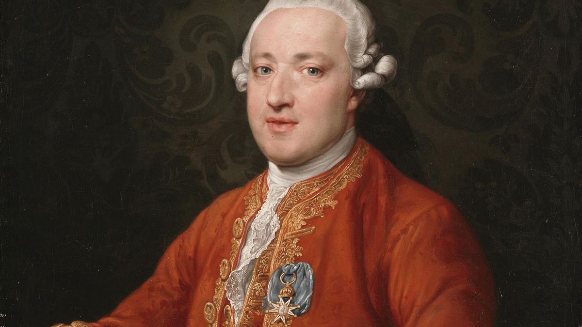 El Conde de Floridablanca, retratado en 1776 por el pintor Pompeo Batoni, en una obra que se conserva en el Instituto de Arte de Chicago. ARCHIVO (FOTO LIBRE)
