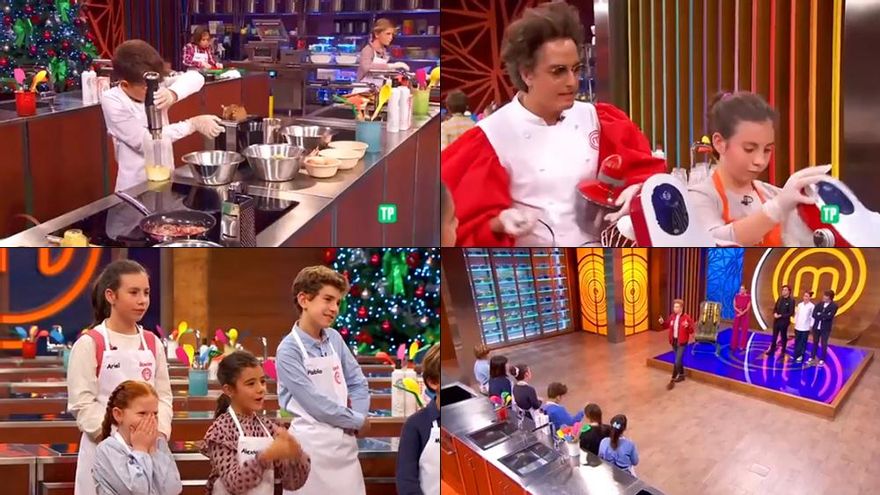 Primeras imágenes de 'MasterChef Junior 9', con los pequeños cocineros en acción