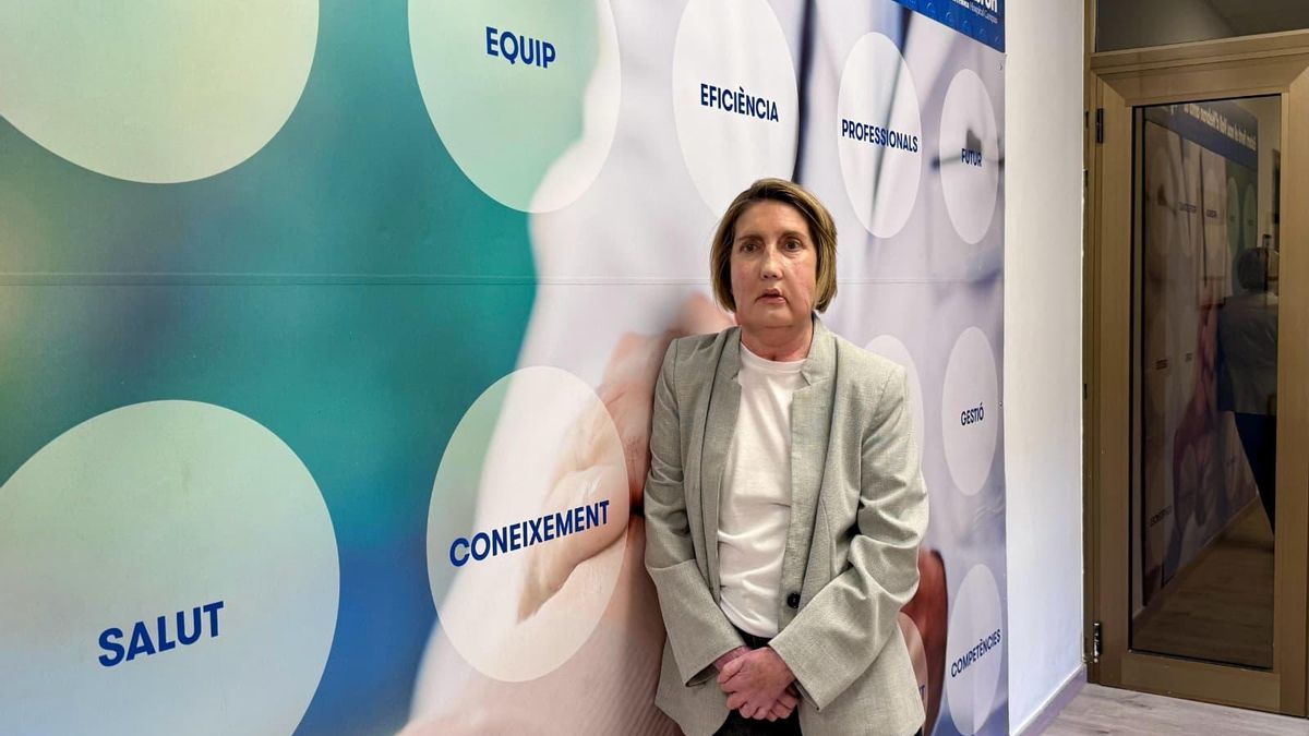 Carme, 4 meses y medio después de someterse a un trasplante de cara gracias a una donante que recibió la eutanasia.