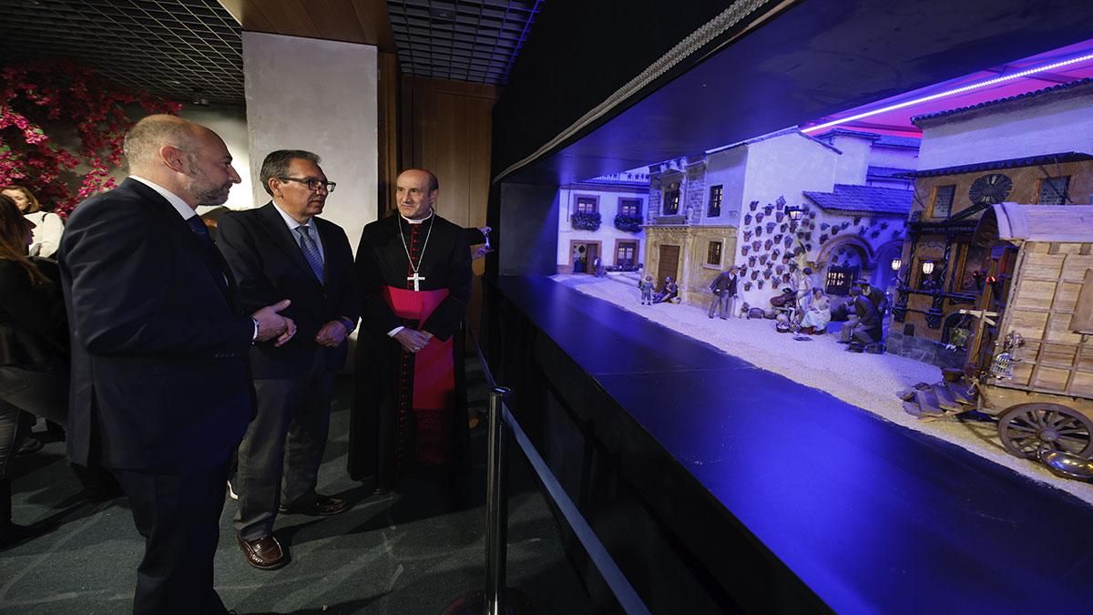 Inauguración del Belén de la Fundación Cajasol en Córdoba