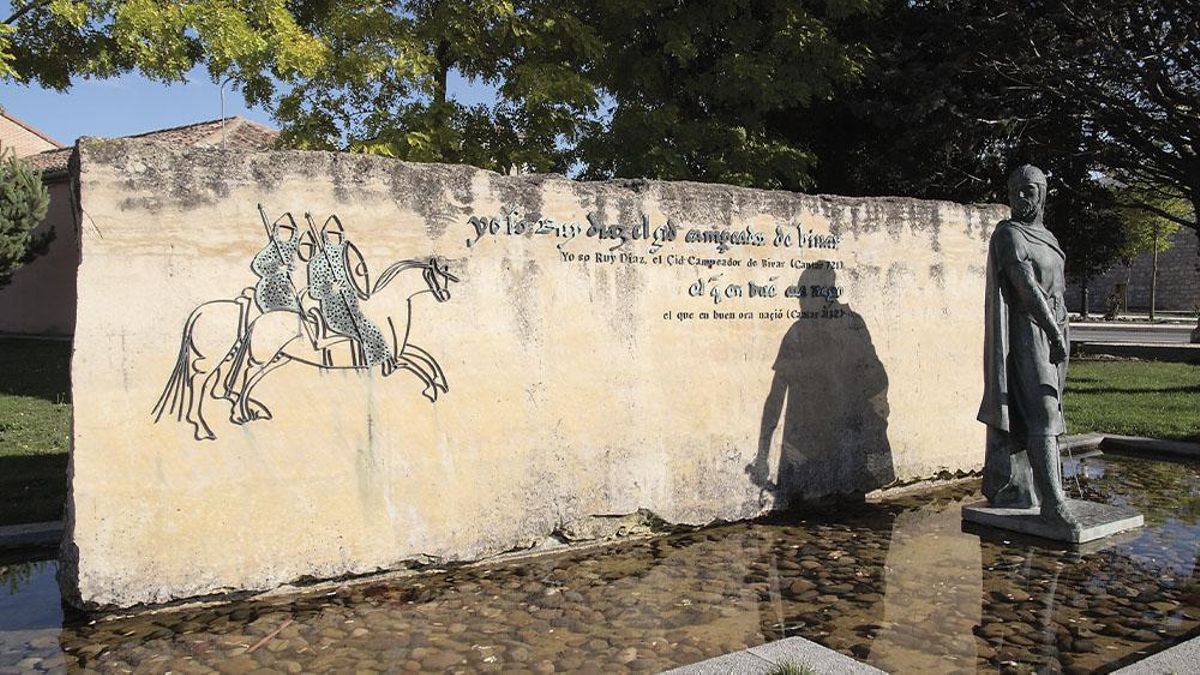 A 10 minutos de Burgos: el pueblo señalado como lugar de nacimiento de una de las leyendas de la Edad Media española