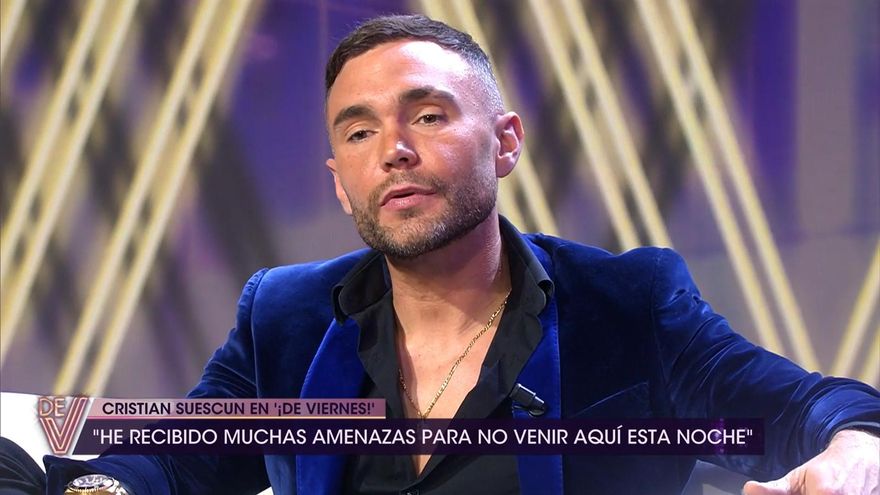 Cristian Suescun denuncia "amenazas" de Maite Galdeano antes de ir a 'De Viernes': "Me dicen que tenga cuidado"