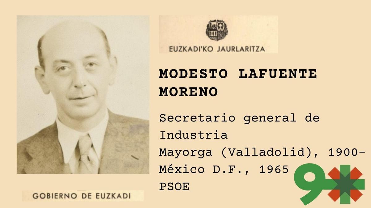 Modesto Lafuente Moreno, secretario general de Industria