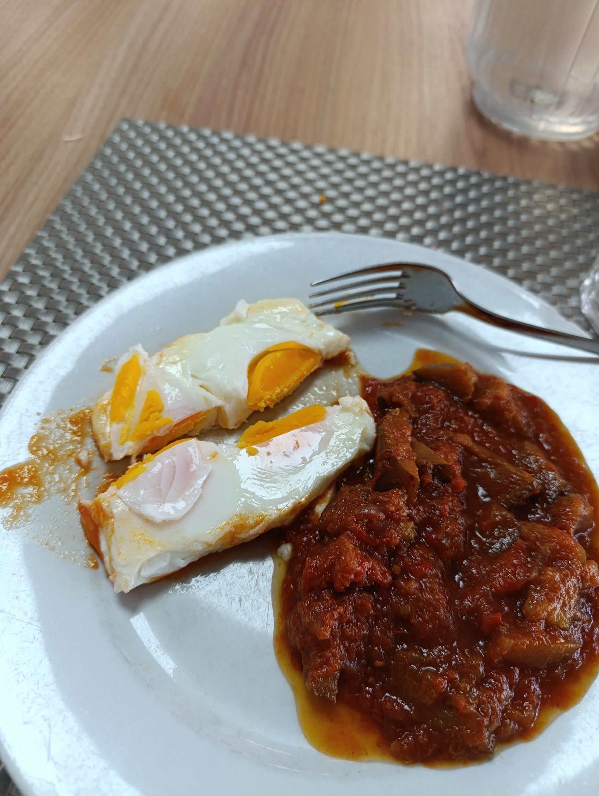 Comida de la residencia Colisee Vallecas