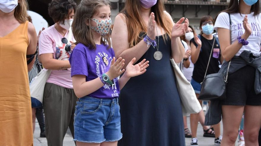 Manifestación feminista en Toledo