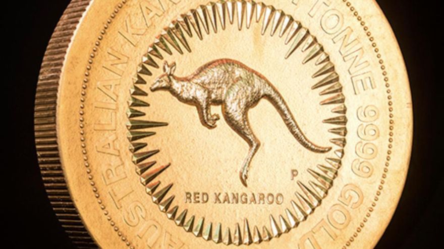 La moneda colosal de Australia que pesa más que un coche y cuesta una fortuna
