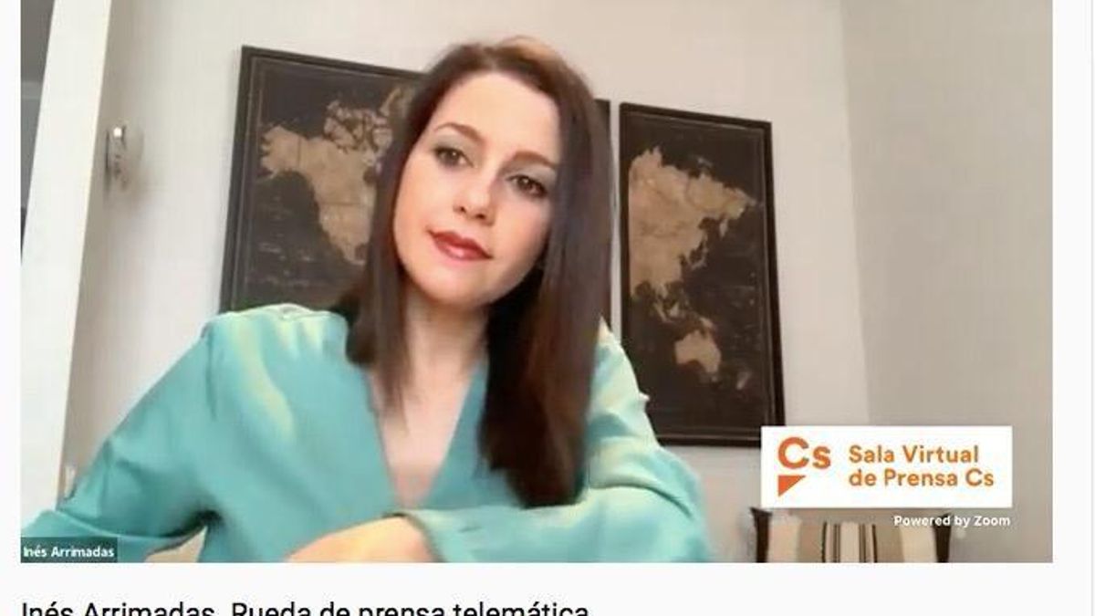 Arrimadas apoya la prórroga del estado de alarma e insiste en unos nuevos Pactos de La Moncloa