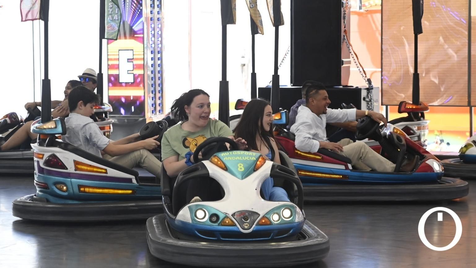Ambiente de domingo en la feria