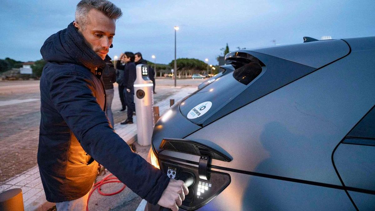 Recarga de vehículos eléctricos.