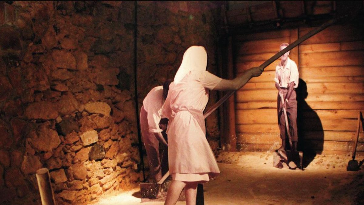 Centro de interpretación de las salinas de Poza de la Sal, en Burgos.