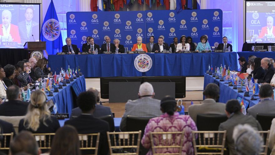 EEUU pide a Latinoamérica definir "de qué lado está" sobre Irán antes de la Asamblea de la OEA