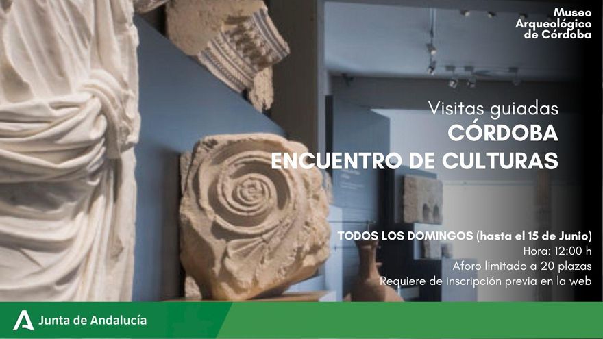 Cartel de las visitas guiadas 'Córdoba. Encuentro de Culturas'.