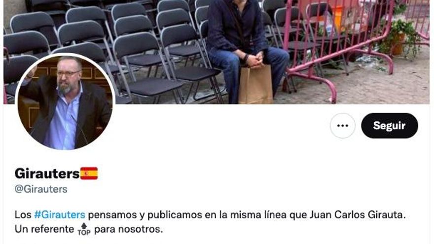 Girauta transforma su Twitter en su propio club de fans