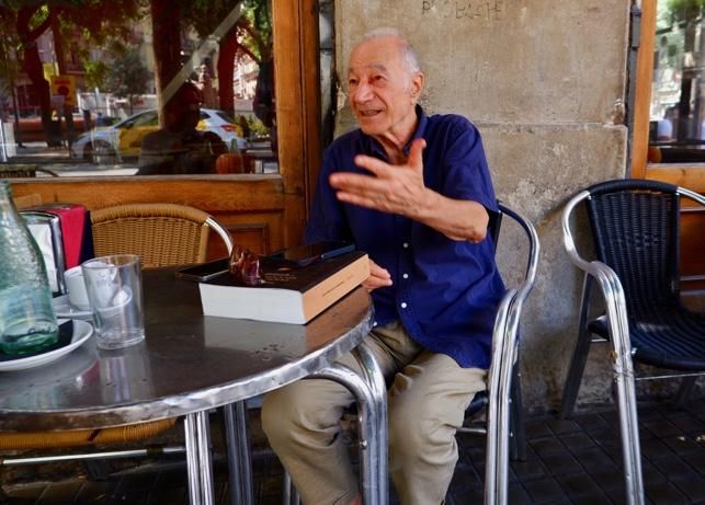 Enrique Murillo durante la entrevista.