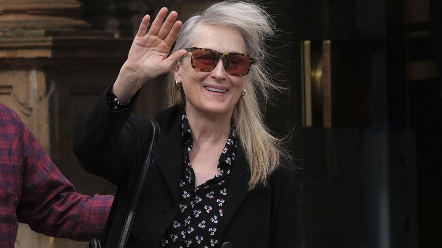 La actriz Meryl Streep ya está en Oviedo para recoger el próximo viernes el premio Princesa de Asturias de las Artes