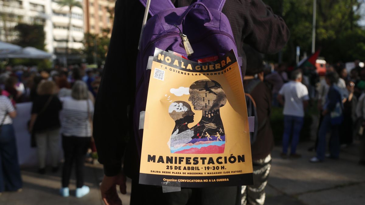 La sociedad cordobesa vuelve a decir no a la guerra