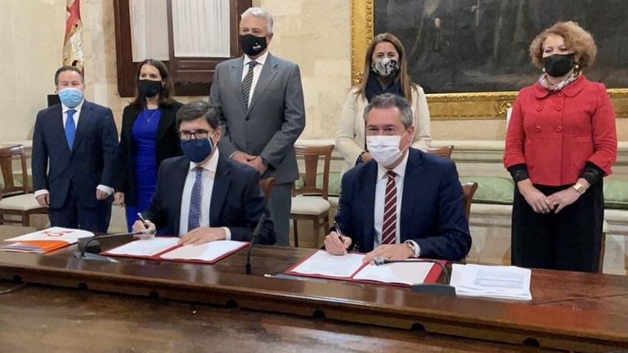 Cs le pone imposible a Espadas el reto de repetir un presupuesto de Sevilla con apoyos a derecha e izquierda