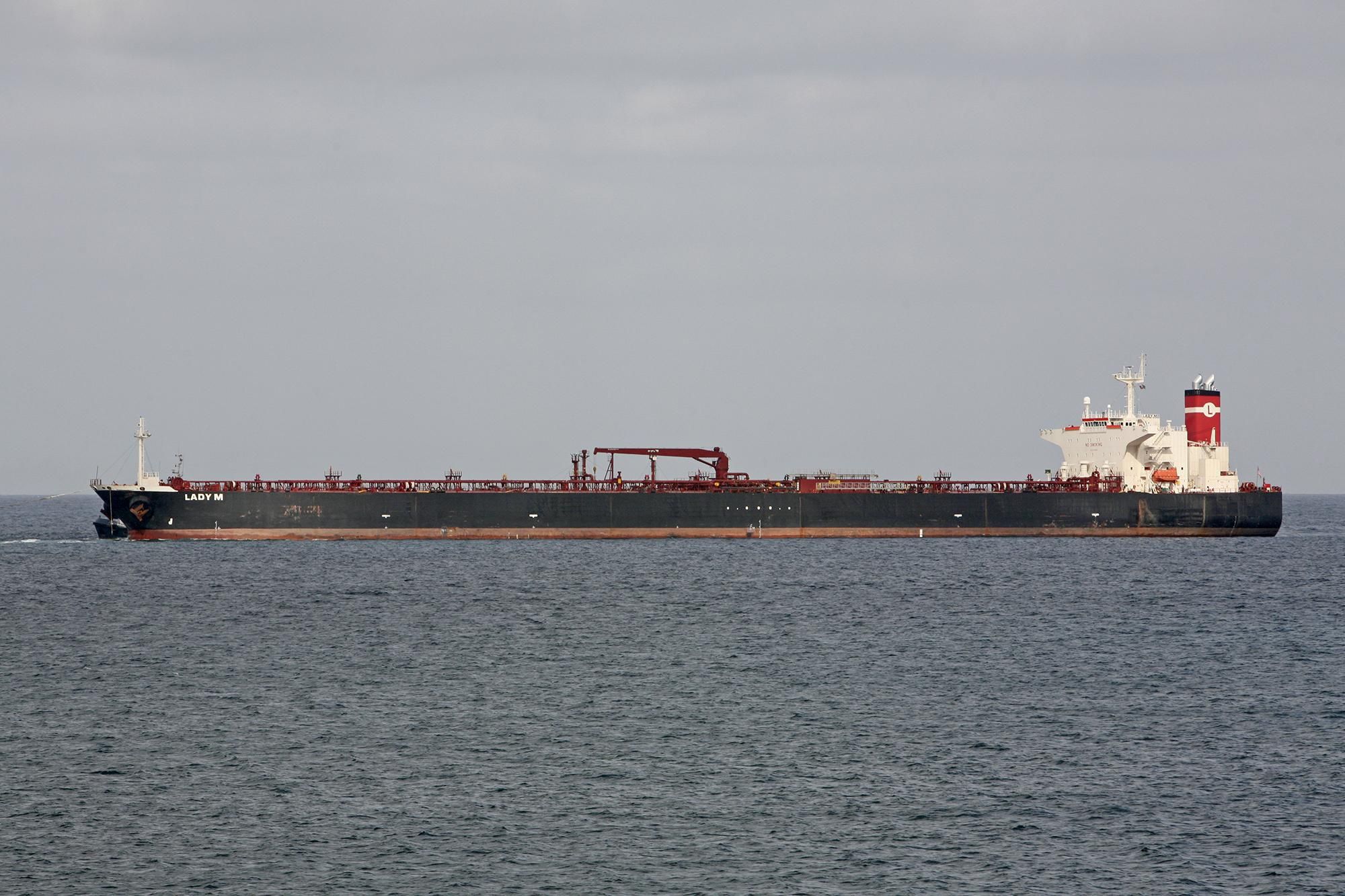Llegada del 'Lady M' al Puerto de La Luz y de Las Palmas (ALEJANDRO RAMOS)